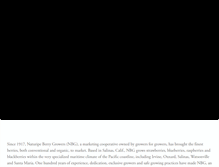 Tablet Screenshot of naturipeberrygrowers.com